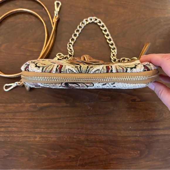 Women’s Sharif New York Crossbody Bag Handbag Floral Embroidery purse - Picture 3 of 9